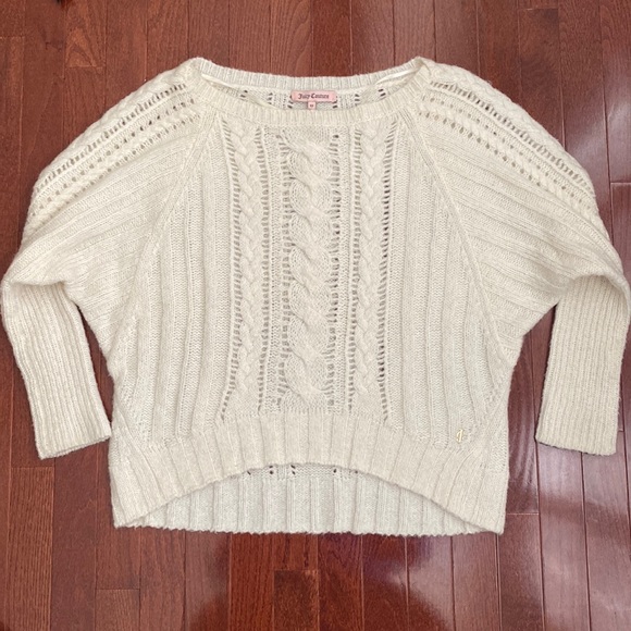 Juicy Couture Sweaters Juicy Couture Wide Neck Dolman Sleeve Cable
